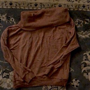 Cowl neck sweater